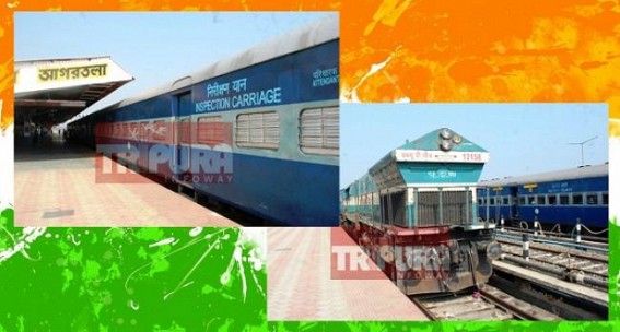 Agartala-Udaipur Train inauguration re-scheduled : Double celebration as the first ever train service to kick off on 120th birth anniversary of great freedom fighter Netaji Subhas Chandra Bose 